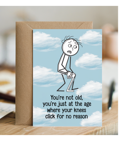Happy Birthday Card Your Knees Click
