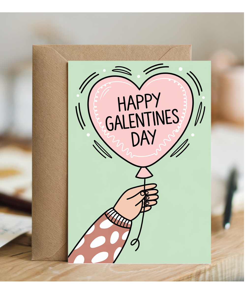 Happy Galentines Day Card girlfriend bff