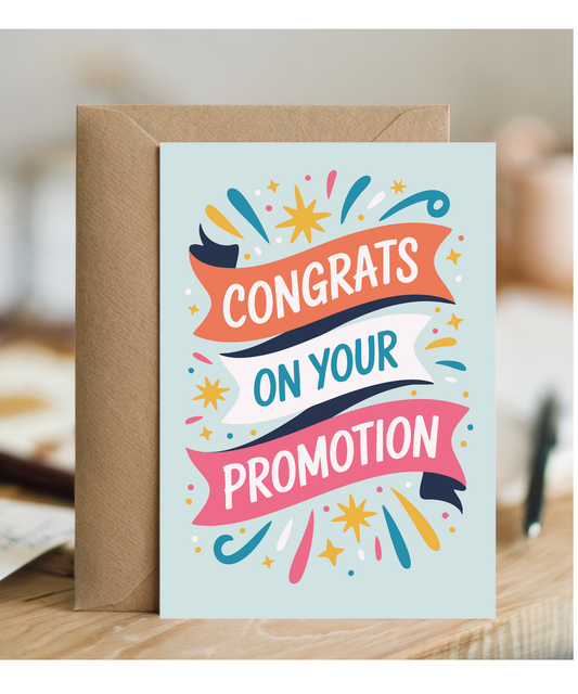 Congrats on your promotion