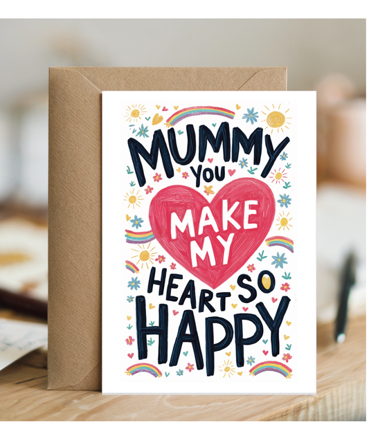 mummy you make my heart so happy