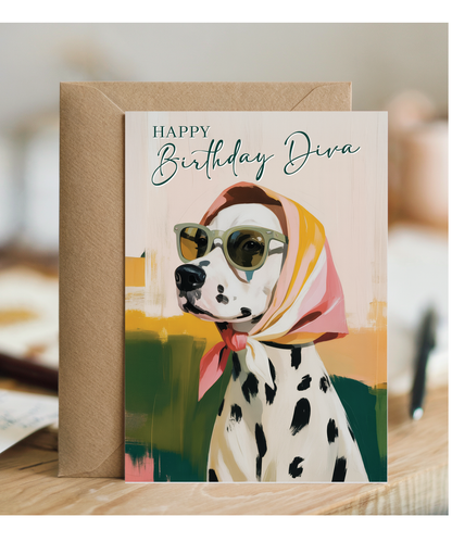 Happy Birthday Diva Dalmation