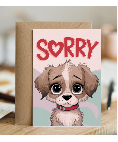 Sorry - Puppy with Sad Eyes