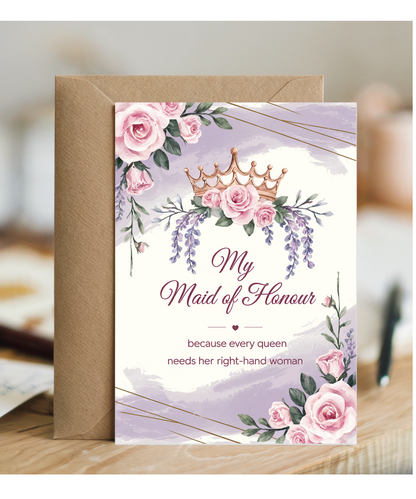 my maid of honour right hand woman