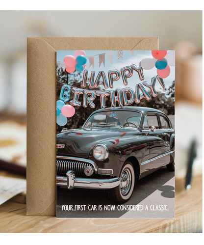 Your first car is now considered a classic