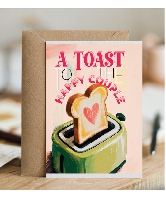A Toast to the happy couple