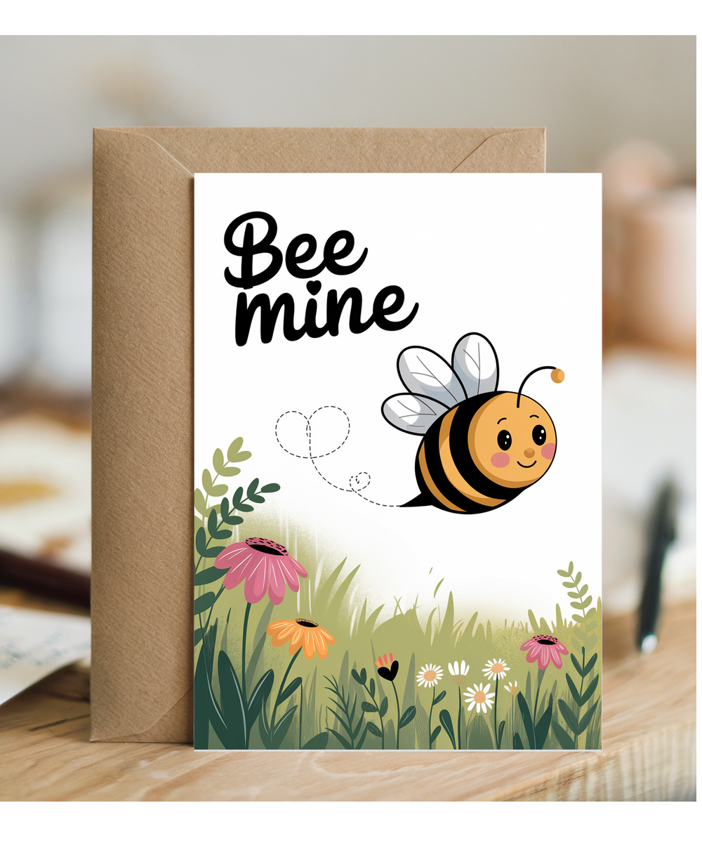 Bee mine Greeting Card