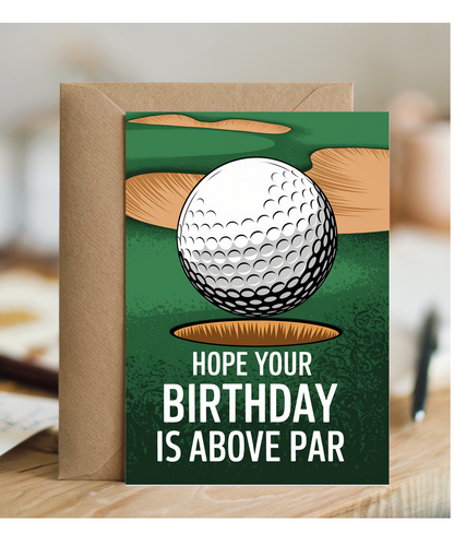 Hope Your Birthday is Above Par