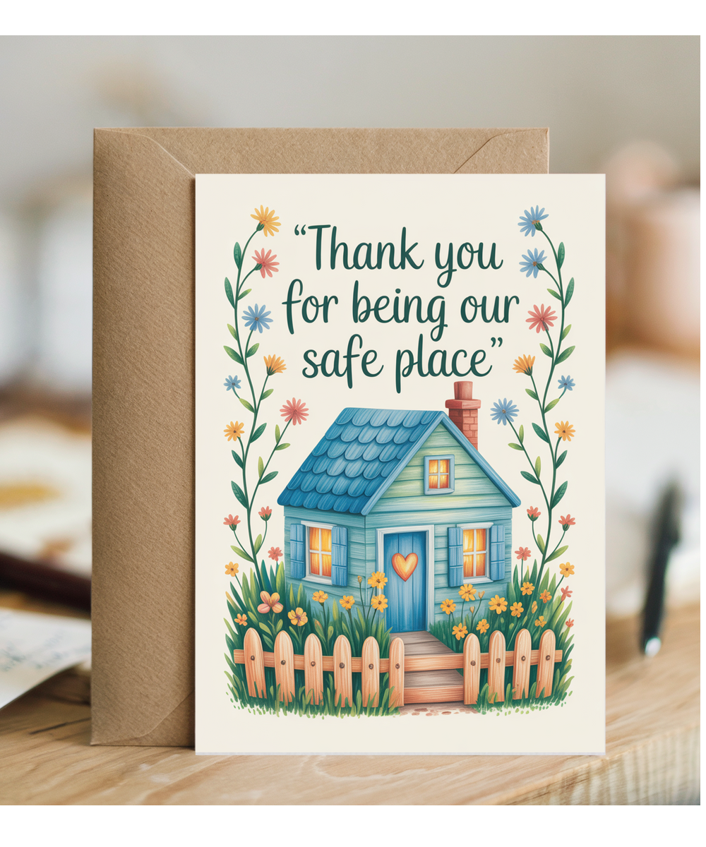 Thank you for being our safe place