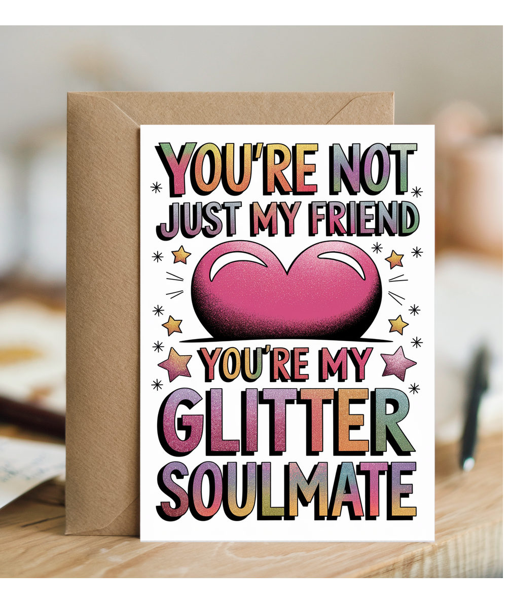 You’re Not Just My Friend You’re My Glitter Soulmate