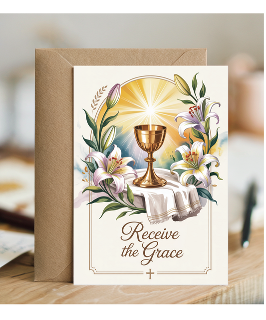 receive the grace holy communion