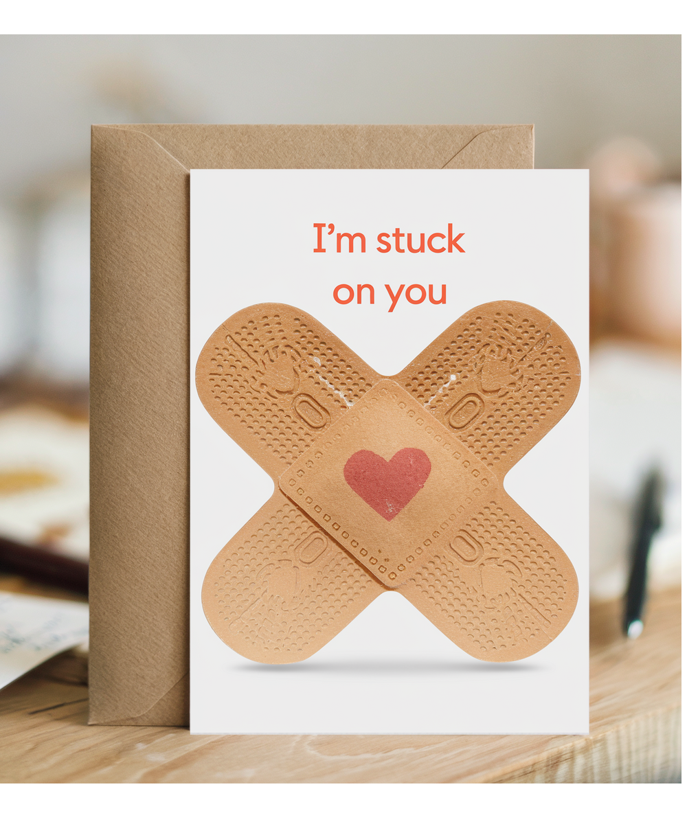 I’m stuck on you Greeting Card