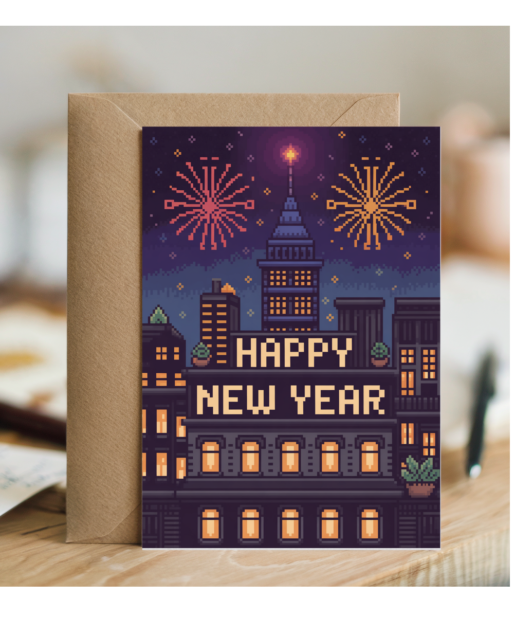 New years pixel