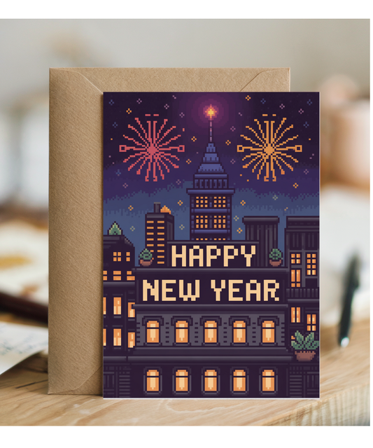 New years pixel