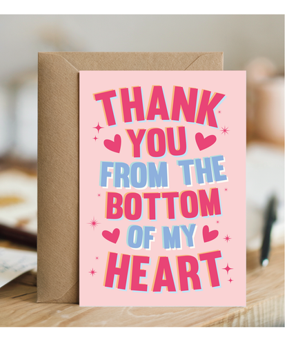 Thank You From the Bottom of My Heart
