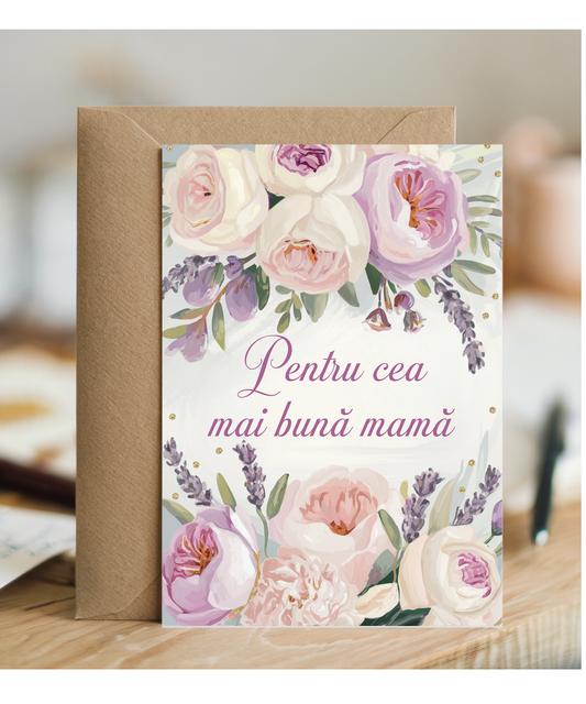 Pentru cea mai bună mamă to the best mum
