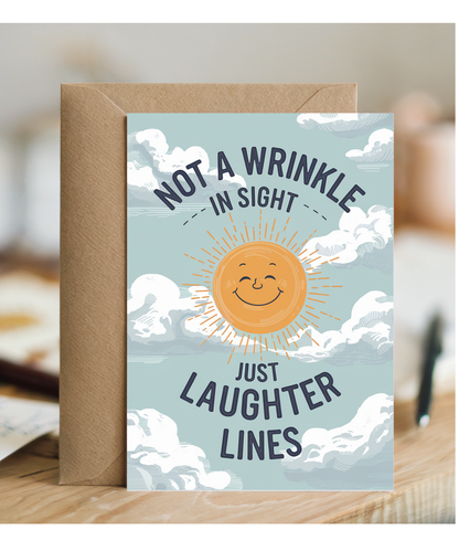 Not a Wrinkle in Sight Just Laughter Lines