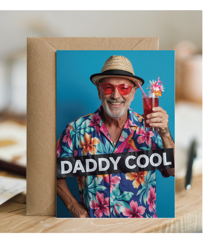 father's day card daddy cool