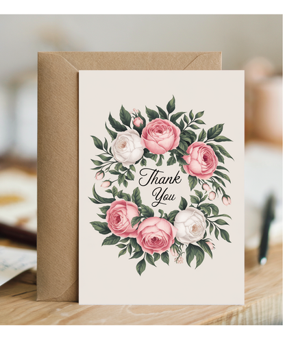 Thank You - Delicate Rose Bouquet