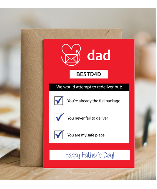 Fathers day Dad missed delivery