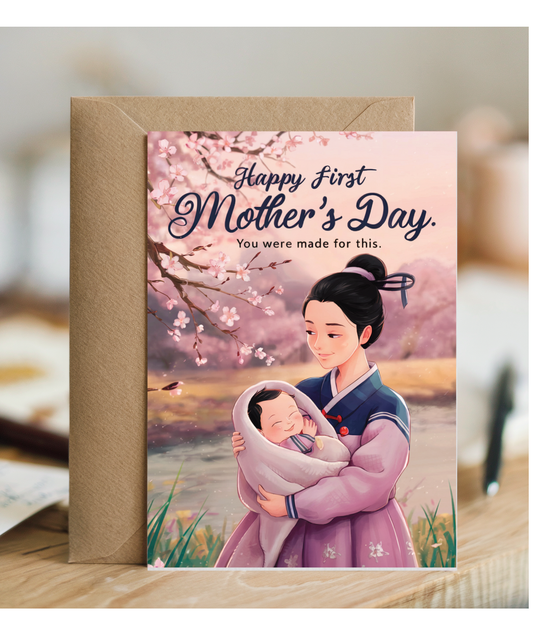 Happy First Mother’s Day You Were Made for This East Asian mother