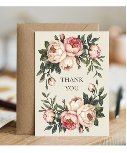 Thank You - Floral Garland