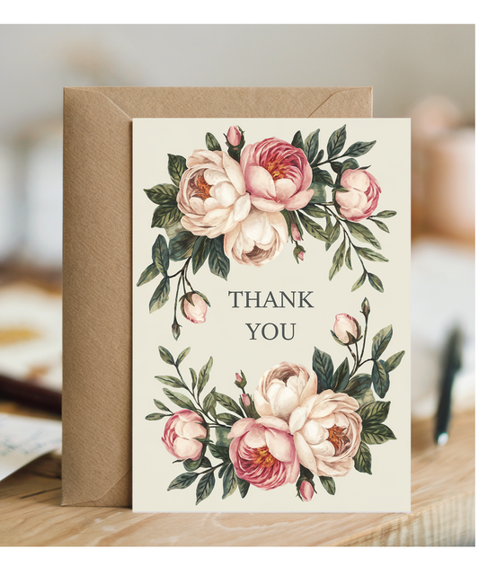 Thank You - Floral Garland