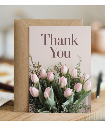 Thank You - Elegant Tulips