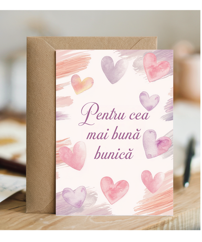 Pentru cea mai bună bunică to the best grandmother