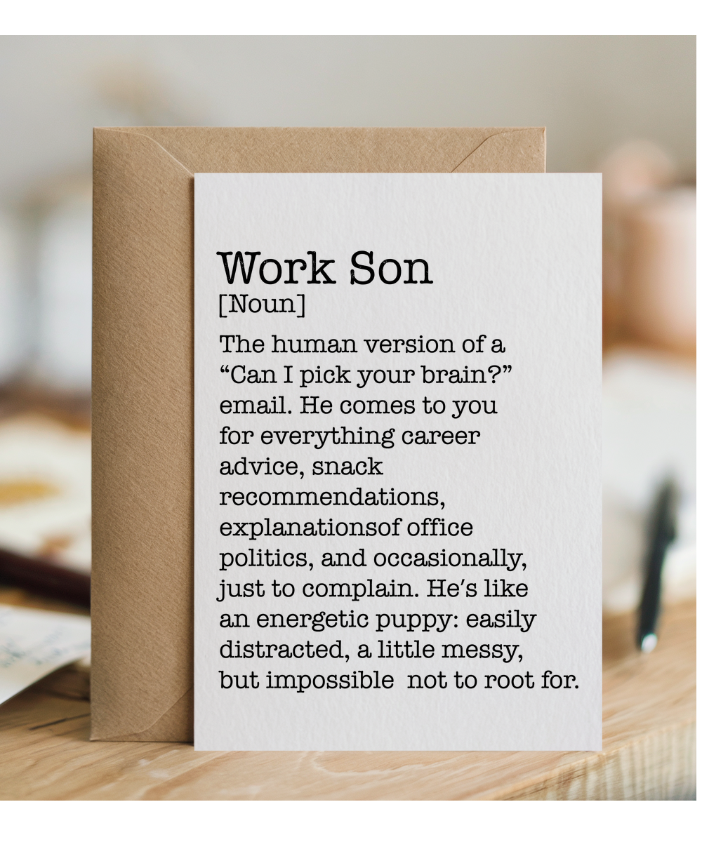 Work Son Noun
