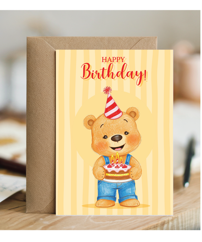 Happy Birthday teddy bear