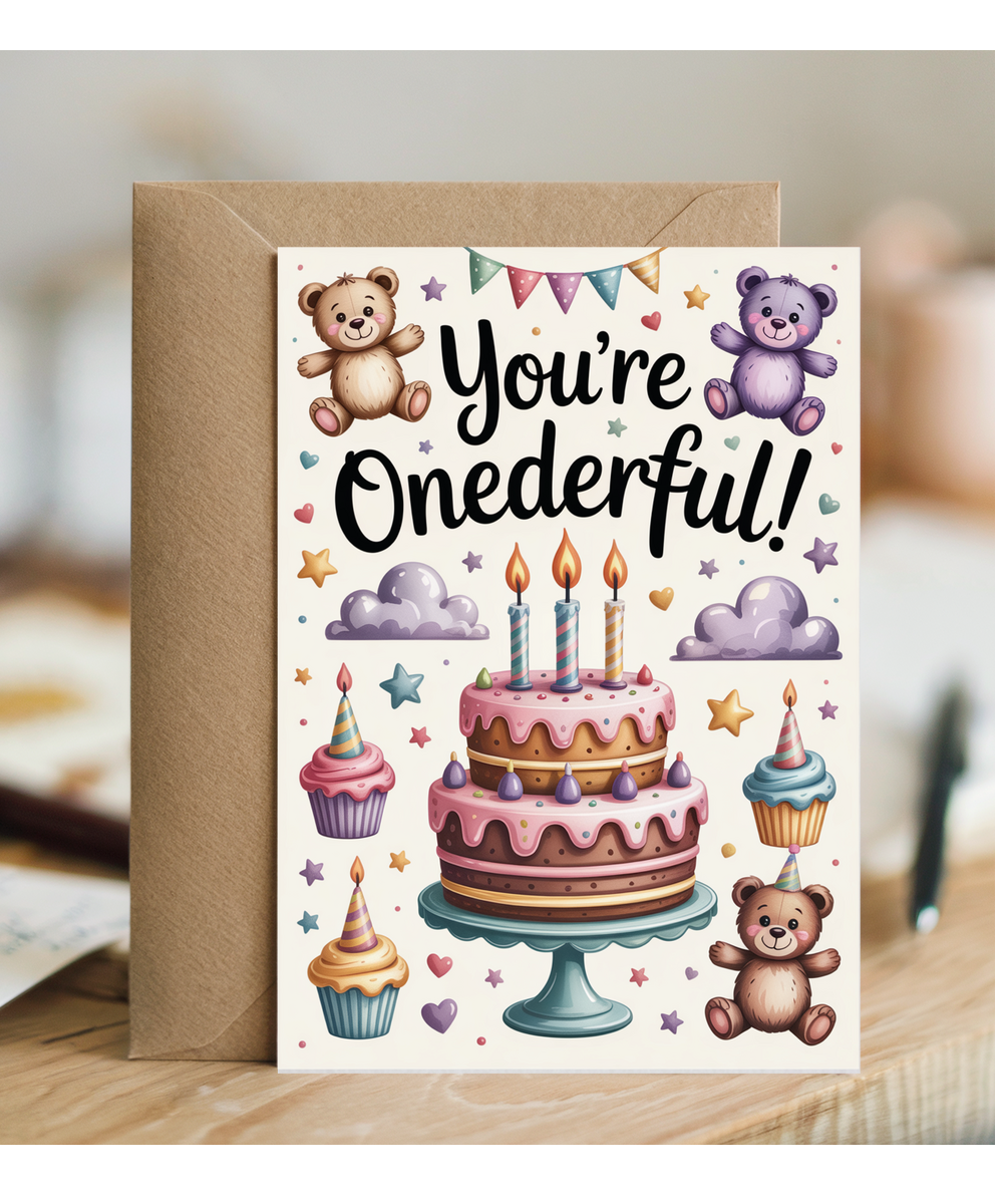 First birthday You're onederful