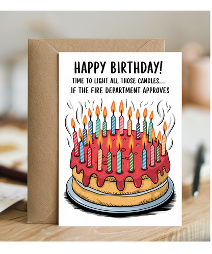 Happy Birthday! Time to Light All Those Candles… If the Fire Department Approves