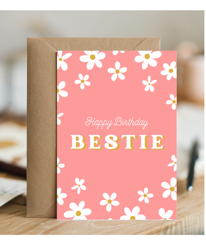 daisy groovy girly Happy Birthday Bestie