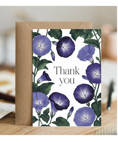 Thank You - Morning Glory Blooms