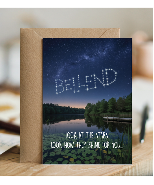 Look at the stars bellend