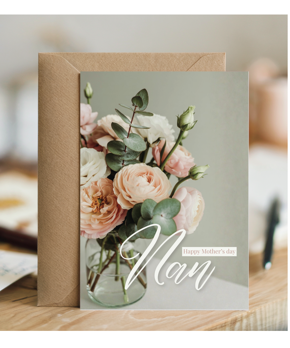 Happy Mother's Day, Nan bouquet flowers
