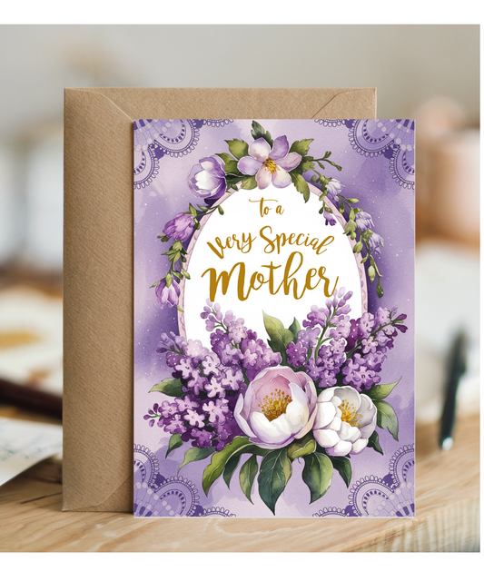 Violet Theme for a Very Special Mother