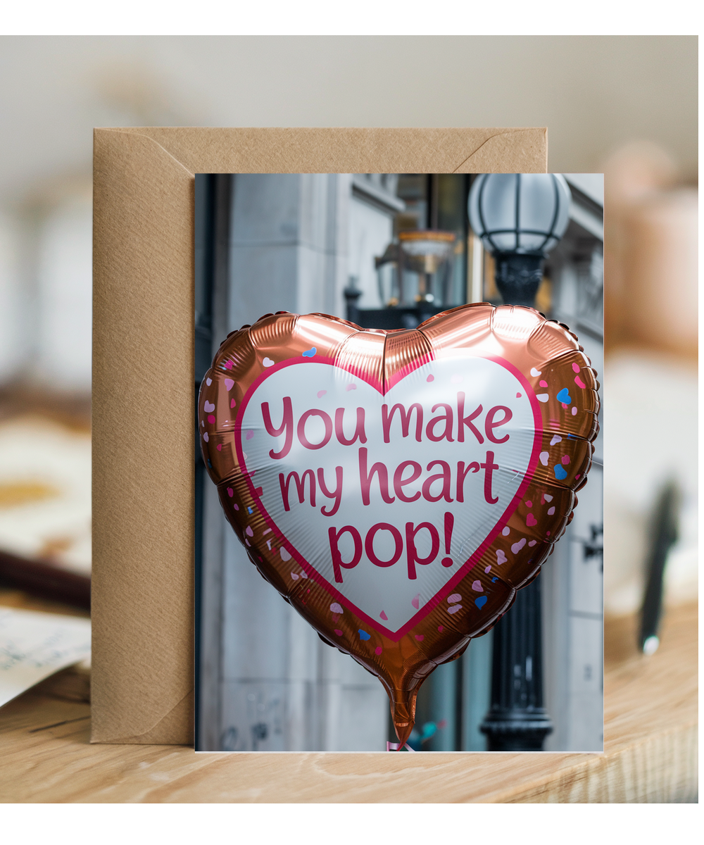 You make my heart pop!