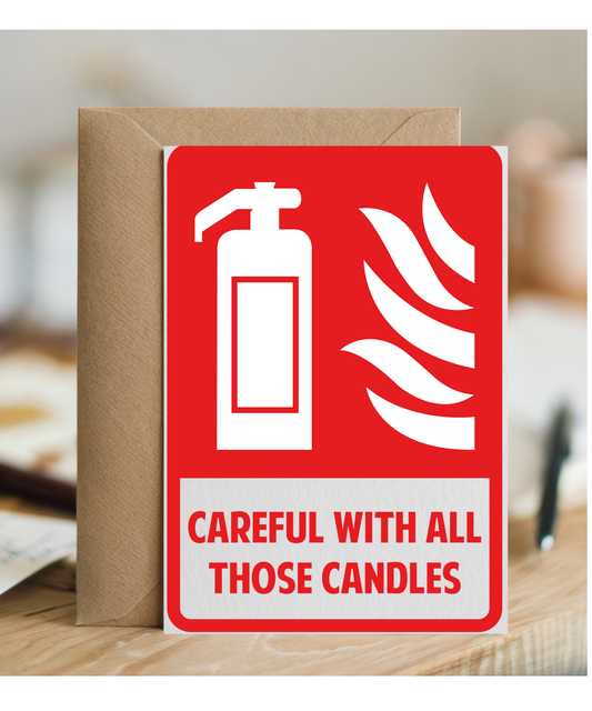 Careful With All Those Candles Age Joke