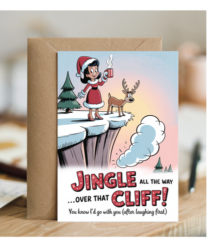 Jingle all the way over that cliff