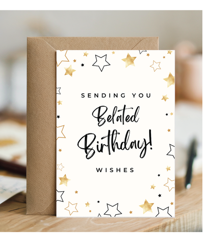 sending you belated birthday wishes