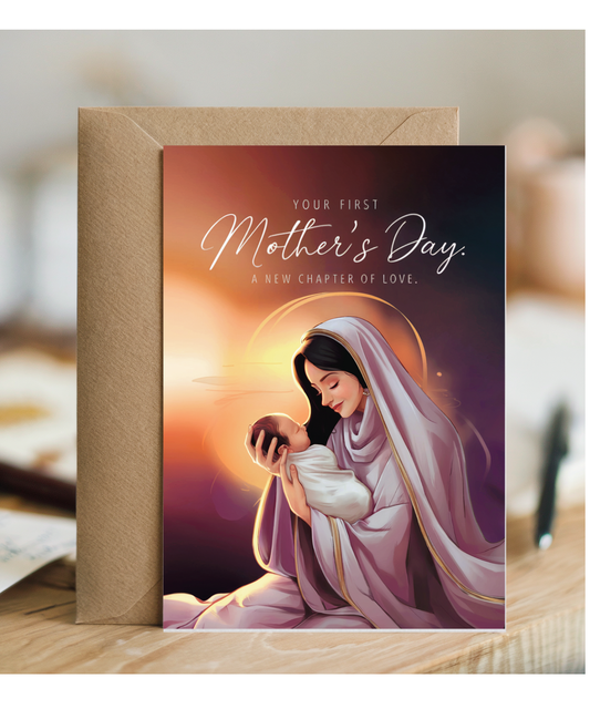 your first mother's day, a new chapter of love Middle Eastern mother