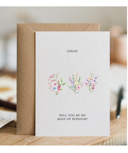 Perso will you be my maid of honour