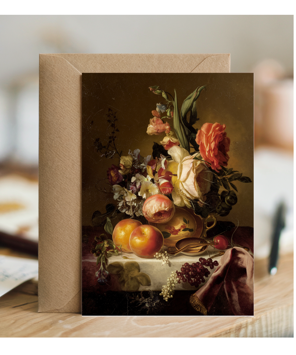 Dutch Masters Still-life painting Card