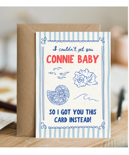 I couldn't get you connie baby so I got you this card