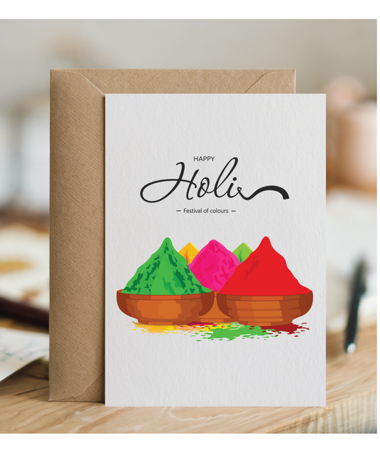 Holi festival of colours powder paint