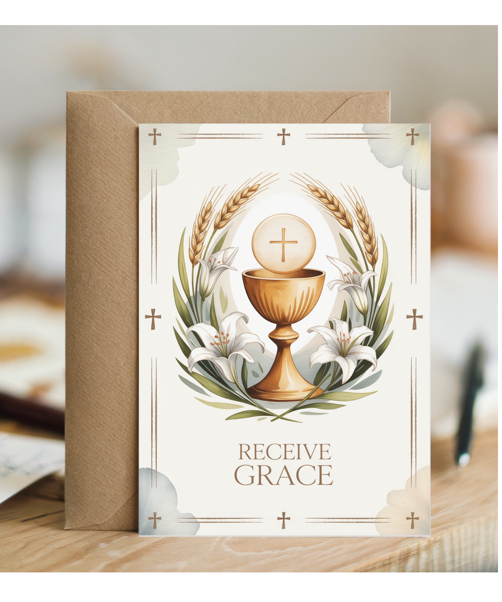 receive grace holy communion
