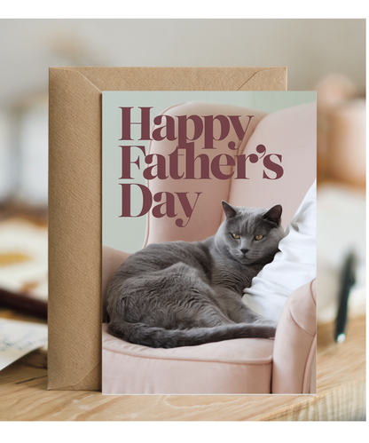 Happy Father's Day with Cat and Dad