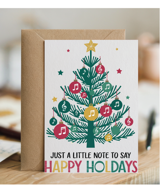 Just a little note to say happy holidays