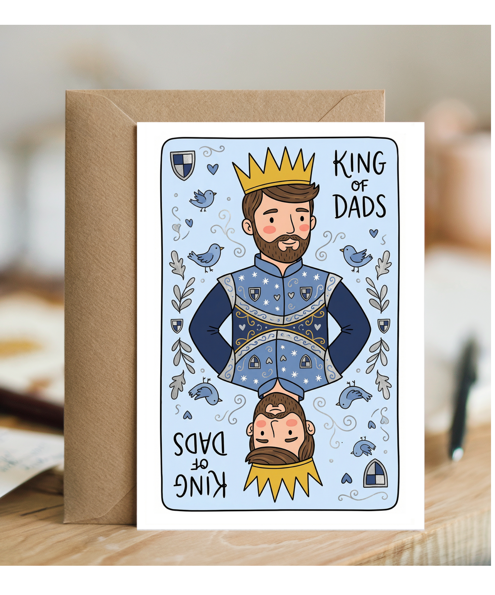 King of Dads father's day Happy Birthday